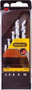 STA56035 | Vrták do muriva, pr.4-5-6-8-10mm, 5-diel. sada