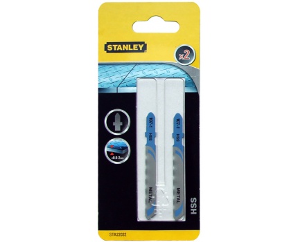 STA22032 | List pílový do železa a dlaždíc, uchytenie "T", HSS, hr.0,8-2mm, rozstup 0,7mm, dl. 76-49,7mm, 2ks