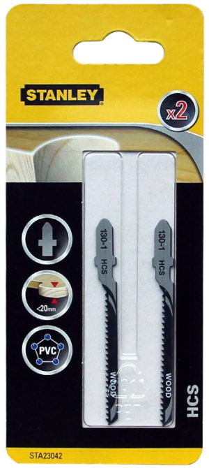 STA23042 | List pílový na drevo, uchytenie "T", HCS, vykruž. hr.<20mm, rozstup 2mm, dĺ. 76-48mm, 2ks