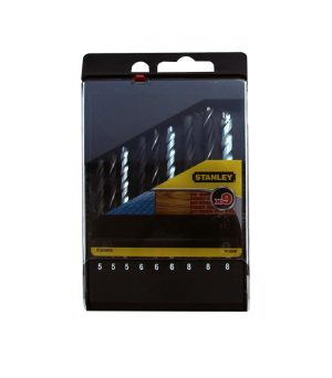 STA56005 | Vrtáky sada 9ks, drevo/kov/murivo pr.5-6-8mm