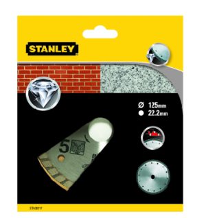 STA38217 | Kotúč diamant. segmentový na žula/tehly pr.125×22,2mm