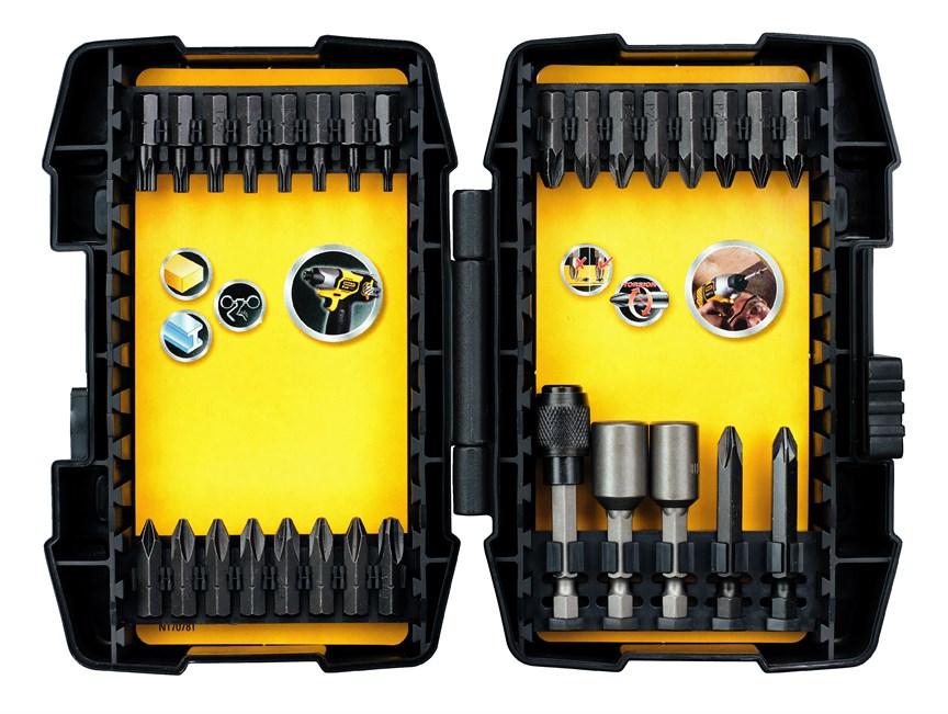 STA88500 | Sada bitov a nástrčkových kľúčov s magnetickým držiakom - 29 dielna