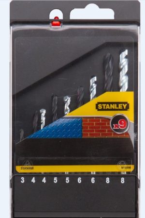 STA56000 | Vrtáky mix do kovu/muriva HSS pr.3-4-5-6-8mm