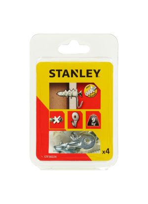 STF30224 | Nylonové samořezné kotvy do sádrokartonu 25mm + háčky + vrut