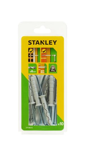 STF38610 | Zatloukací hmoždinky se zápustnou hlavou O8x60mm s vrutem, n