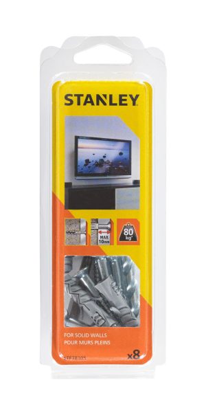 STF78105 | Sada pro montáž televize (5x hmoždinky O8x40mm, vruty O6x50m