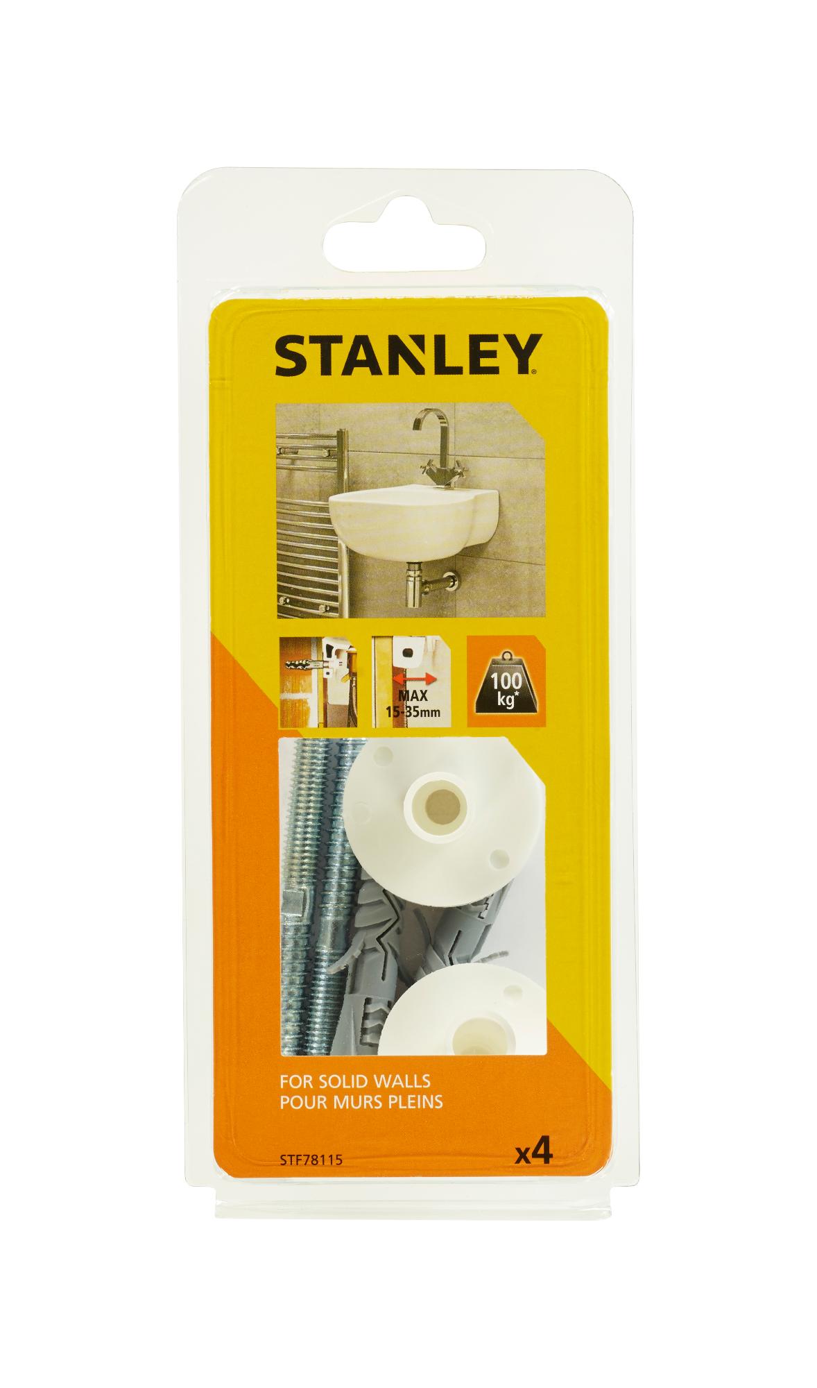 STF78115 | Upevňovací sada pro montáž umyvadla (2x O10mm hmoždinky, 80m