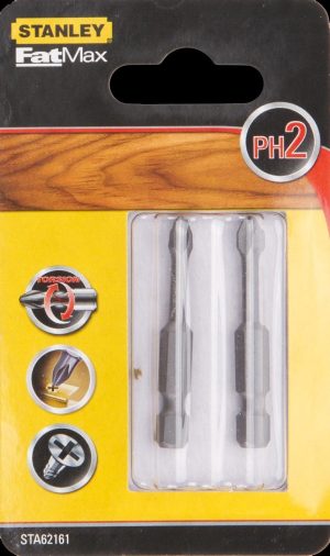 STA62161 | Bit skrutkovací torzný PH2 x 50mm, 2ks