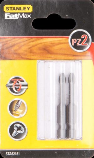 STA62181 | Bit skrutkovací torzný PZ2 x 50mm, 2ks