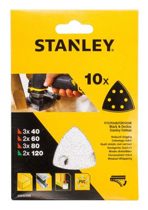 STA32348 | Papier brúsny, delta 3xP40,2xP60,3xP80,2xP120