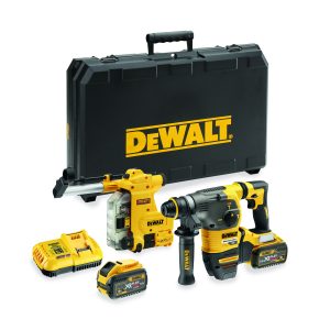 DCH335X2 | Kombinované kladivo SDS Plus s integrovaným odsáváním, 54 V XR FLEXVOLT 3,5 J