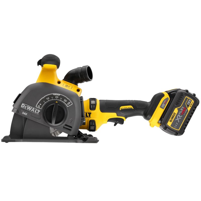 DCG200T2 | Fréza drážkovacia 54V FLEXVOLT 2x6,0Ah