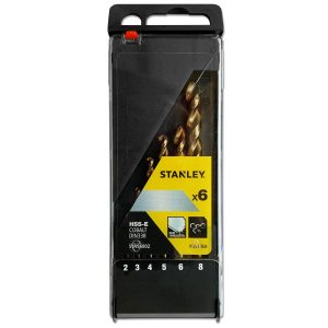 STA56002 | Vrtáky HSS-E pr.2-3-4-5-6-8mm, sada 6ks