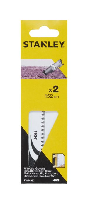 STA24082 | List pílový HAS, do muriva a pórobetónu na mečovú pílu, dl. 152mm, rozstup 4,2mm