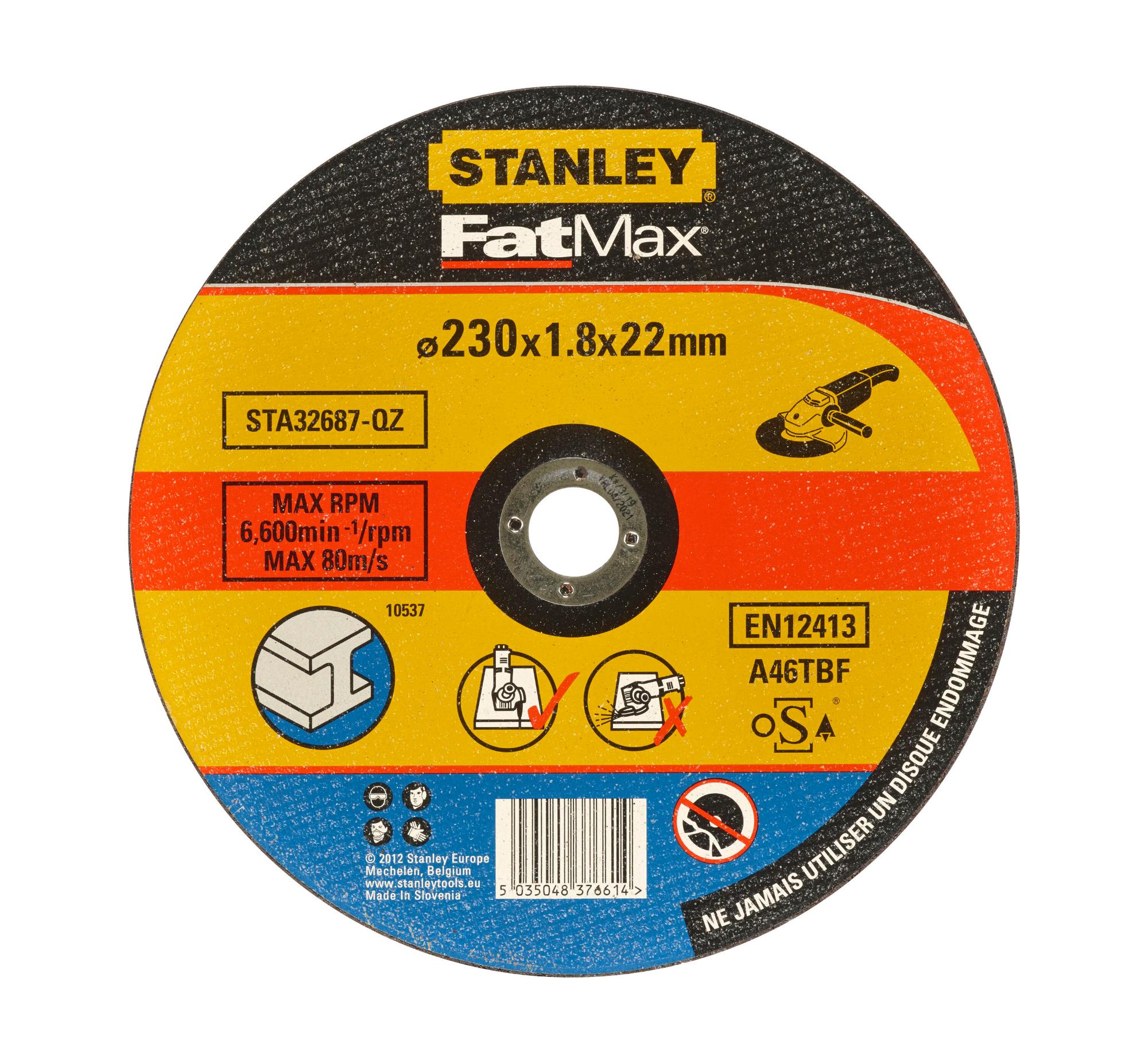 STA32687 | Kotúč rezný na kov pr.230x22,2mm, hr.1,8mm, 1ks