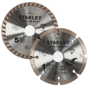STA38080 | Kotúč diamant. segmentový na betón/tehly pr.115x22,2mm, 2ks