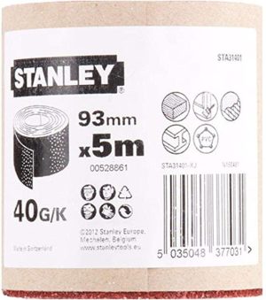 STA31401 | Papier brúsny - rolka, nedierovaný, 93mm x 5m P40