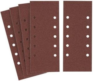 STA31066 | Papier brúsny dierovaný 115x280mm P60, 5ks, pre B+D, Hitachi,