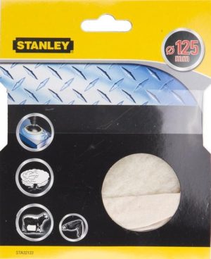 STA32122 | Kotúč do vŕtačky, leštiaci vlneny - baránok, pr.125mm