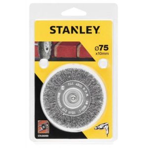 STA36000 | Kefa do vŕtačky okružná oceľová vlnitá pr.75mm x 10mm, stopka pr.6mm