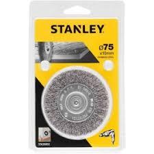 STA36002 | Kefa do vŕtačky okružná oceľová vlnitá pr.75mm x 10mm, stopka pr.6mm