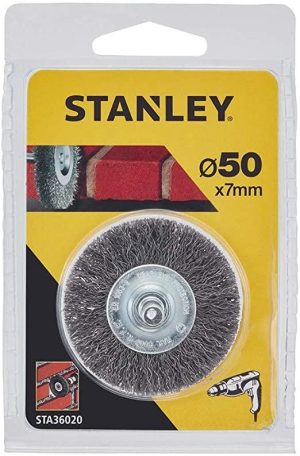 STA36020 | Kefa do vŕtačky okružná oceľová vlnitá pr.50mm x 7mm, stopka pr.6mm