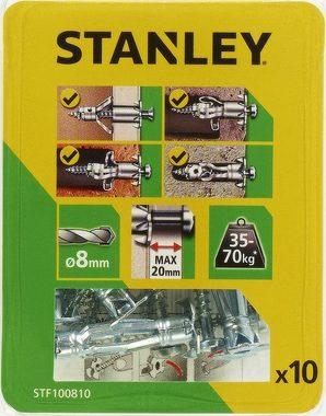 STF100810 | Univerzální rozpínací kotvy O8x37mm + vruty, nosnost 35-70kg