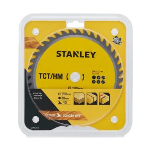 STA13175 | Kotúč pílový, priečne rezanie, TCT/HM, pr.190x20mm, 40 zubov