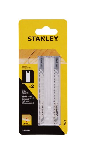 STA21022 | List pílový HCS, do dreva a drevotriesky hr. 10-45mm, rozstup 4mm, dl. 100-76mm, uchtenie "U", 2ks