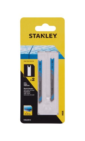 STA22012 | List pílový na kov, HSS, úchyt "U", hr. 0,8-2mm, rozstup 0,7mm, dl. 70-49,7mm, 2ks
