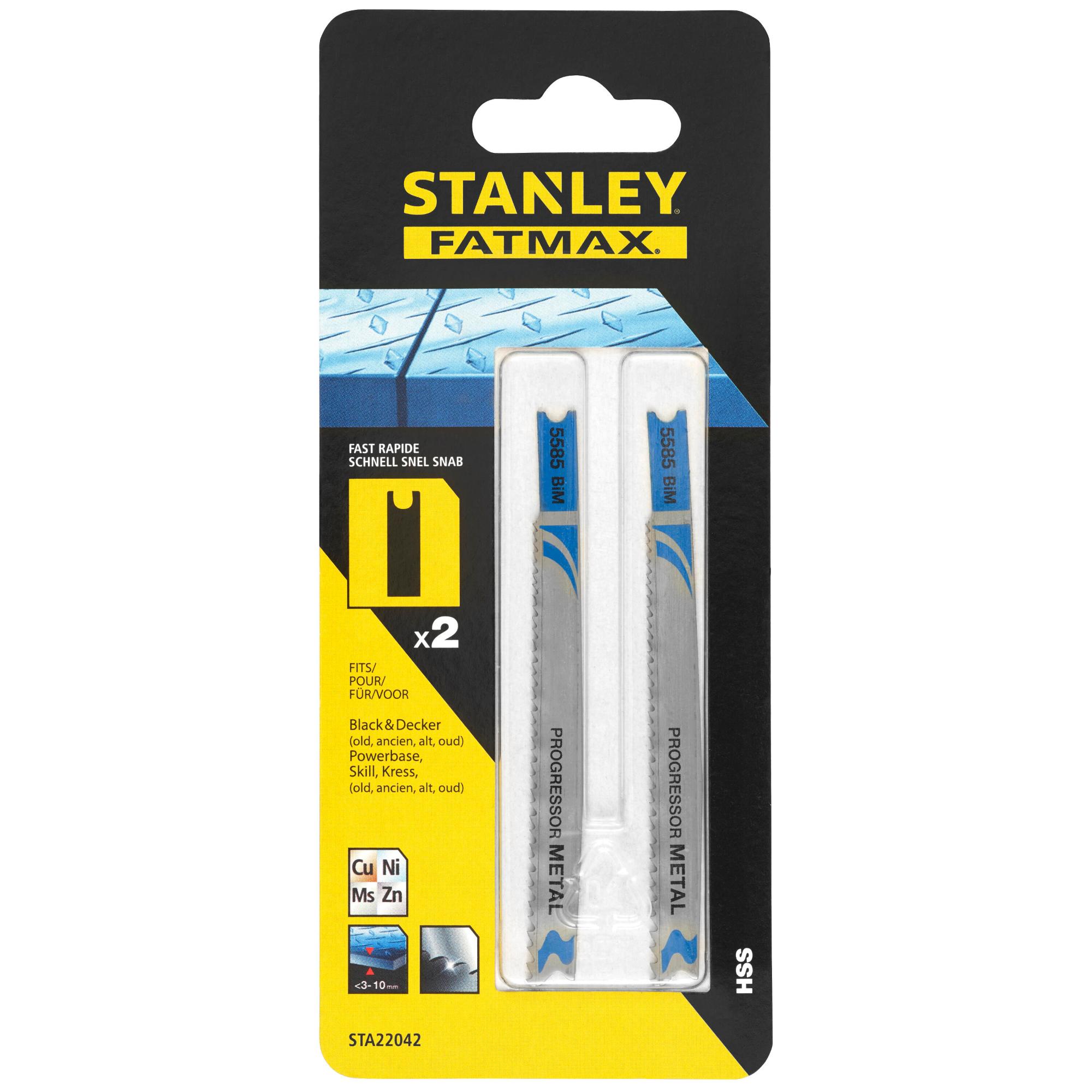 STA22042 | List pílový na kov vrát. trubiek 3-10mm, HSS, úchyt "U", 2ks