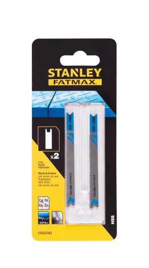 STA25762 | List pílový HSS, úchyt "U", na železné a neželezné kovy, hr.2,5-6mm, 2ks