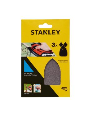 STA32209 | Rúno brúsne Mouse, suchý zips, jemné, B+D Mouse, 3ks