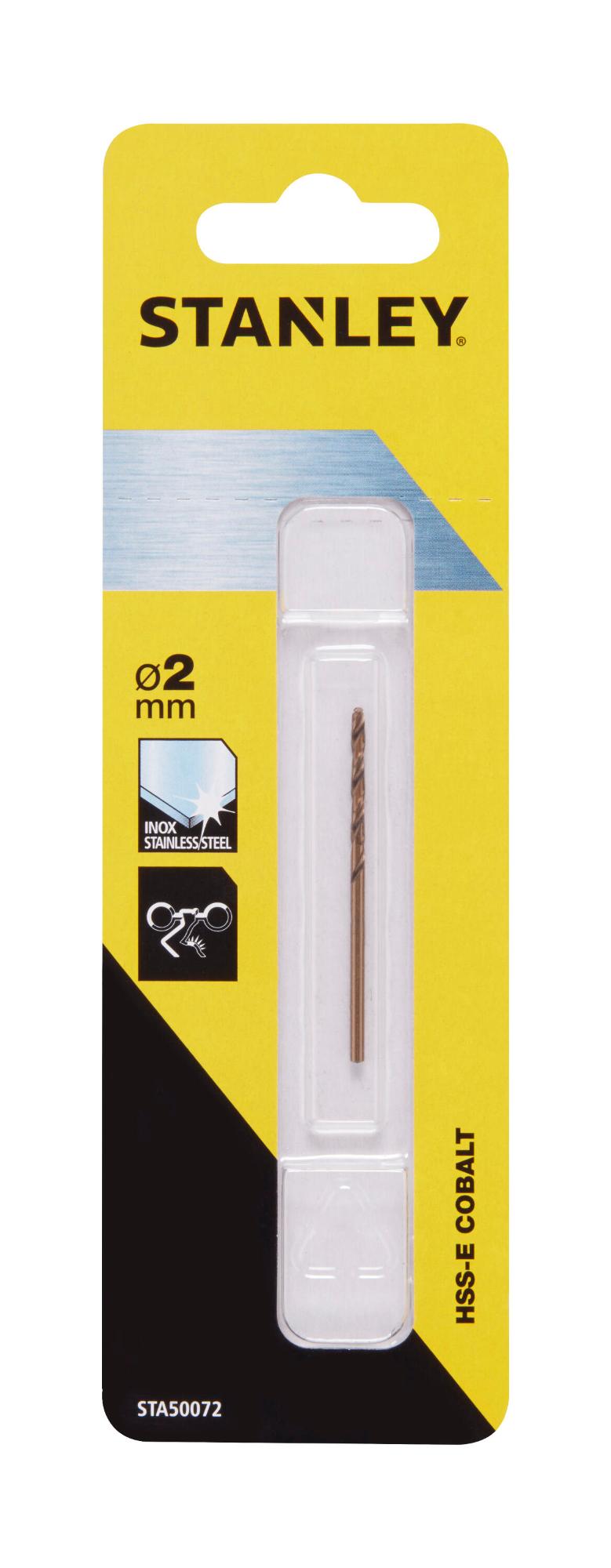 STA50072 | Vrták HSS-E Cobalt O2,0 x 49/24mm, 1ks