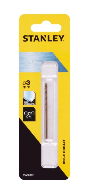 STA50082 | Vrták HSS-E Cobalt O3,0 x 61/33mm, 1ks