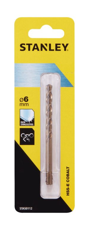 STA50112 | Vrták HSS-E Cobalt O6,0 x 93/57mm, 1ks