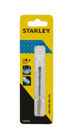 STA50709 | Vrták HSS-CNC O4,5 x 80/47mm, 1ks