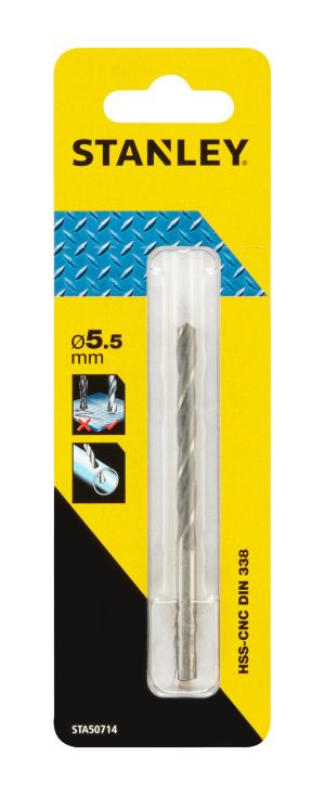 STA50714 | Vrták HSS-CNC O5,5 x 93/57mm, 1ks
