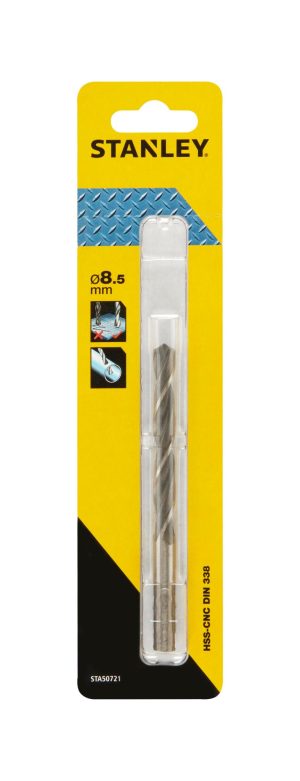 STA50721 | Vrták HSS-CNC O8,5 x 117/75mm, 1ks