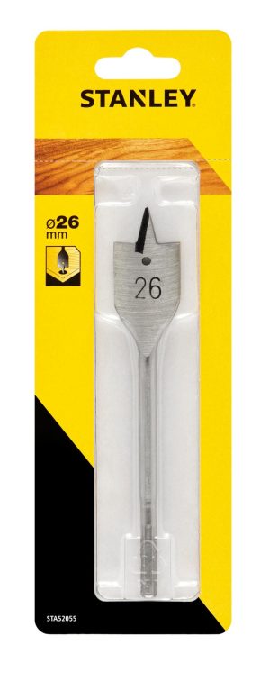 STA52055 | Vrták do dreva, plochý, pr.26 x 154mm