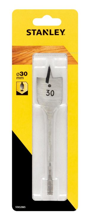 STA52065 | Vrták do dreva, plochý, pr.30 x 154mm