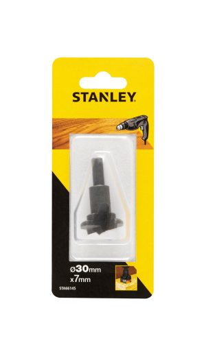 STA66145 | Fréza do dreva čelný/sukovník na vŕtanie otvorov na dverové závesy pr.30mm, dĺžka 55/7mm