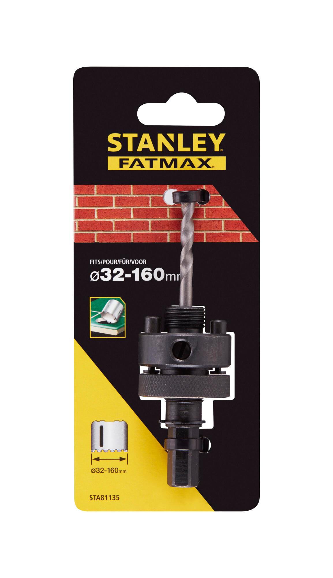 STA81135 | Vreteno upínacie, A2 pre korunkové vrtáky do muriva pr.32-160mm