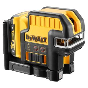 DCE0825D1R | Laser krížový päťbodový červený 10,8V 1x2,0Ah