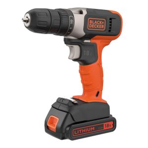 BCD001C1 | Vŕtačka jednorychlostná AKU 18V, 1x aku 1,5Ah Li-Ion