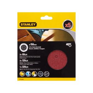 STA32362 | Papier brúsny pre excentrickú brúsku O 150 mm, 5ks