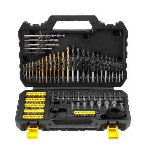 STA88548 | Sada vrtákov 100dielna do kovu Titanium, dreva, muriva