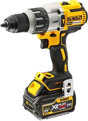 DCD996T2 | Vŕtačka príklepová trojrýchlostná FLEXVOLT 2x6,0Ah