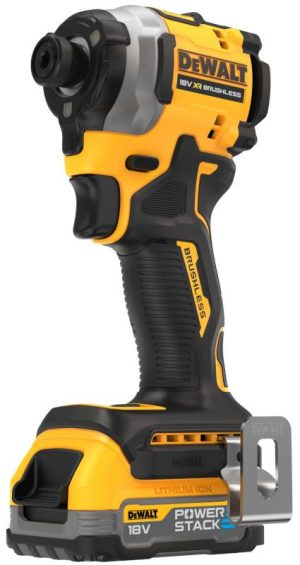 DCF850E1T | UŤAHOVÁK  RÁZOVÝ 18V XR POWERSTACK BEZUHLÍKOVÝ 1/4, 1 x 1,7Ah