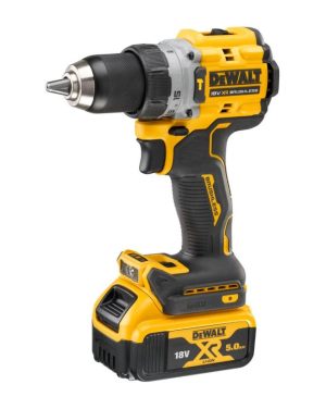 DCD805P2T | SKRUTKOVAČ 18V s PRIKLEPOM BEZUHLIKOVÝ 2x5,0Ah + nabíjačka
